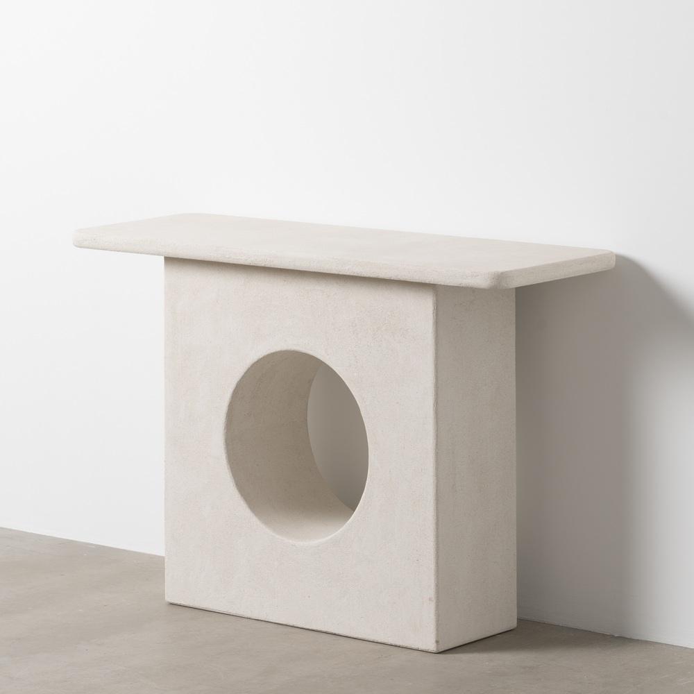 CONSOLA BLANCO DM 120 X 40 X 80 CM CONSOLA BLANCO DM 120 X 40 X 80 CM