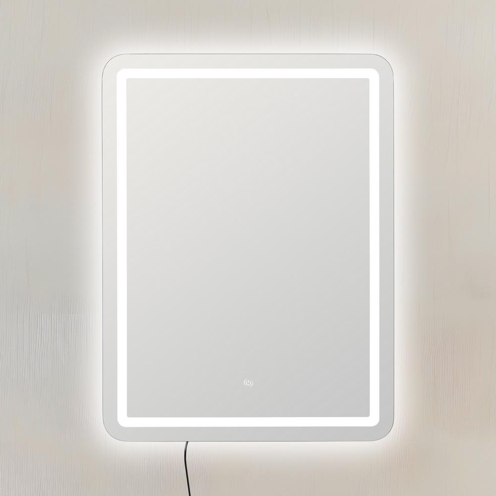 ESPEJO CON LUZ LED DECORACIÓN 60 X 3 X 80 CM ESPEJO CON LUZ LED DECORACIÓN 60 X 3 X 80 CM