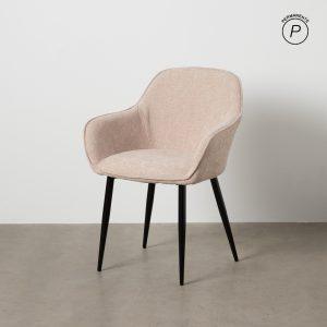 silla-beige-tejido-metal-contract-61-x-5950-x-83-cm-612580