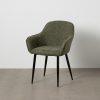 SILLA VERDE TEJIDO-METAL CONTRACT 61 X 59 SILLA VERDE TEJIDO-METAL CONTRACT 61 X 59