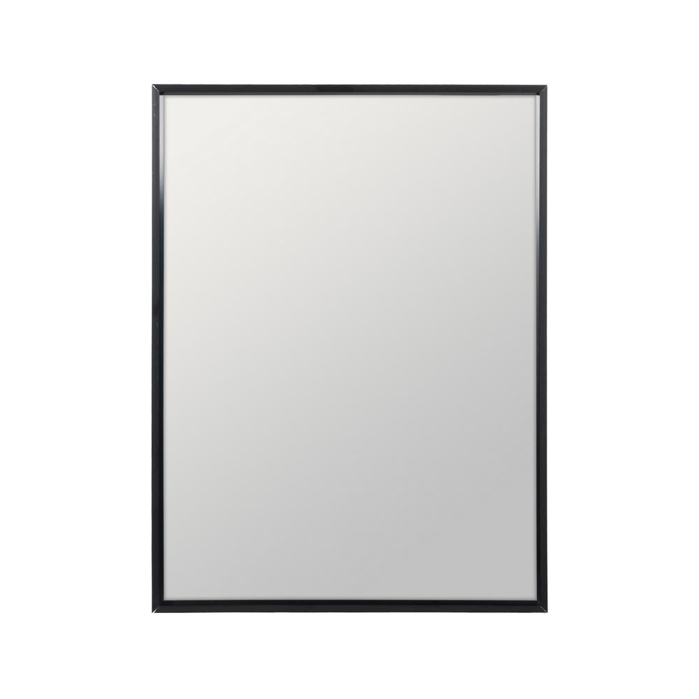 ESPEJO NEGRO ALUMINIO DECORACIÓN 30 X 40 CM ESPEJO NEGRO ALUMINIO DECORACIÓN 30 X 40 CM