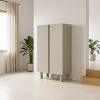 ARMARIO TAUPE DM SALÓN 80 X 40 X 137 CM