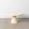 MESITA CREMA ACERO 71 X 71 X 38 CM
