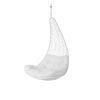 SILLA LÁGRIMA DIDO RATÁN BLANCO 82 X 84 X 132 CM