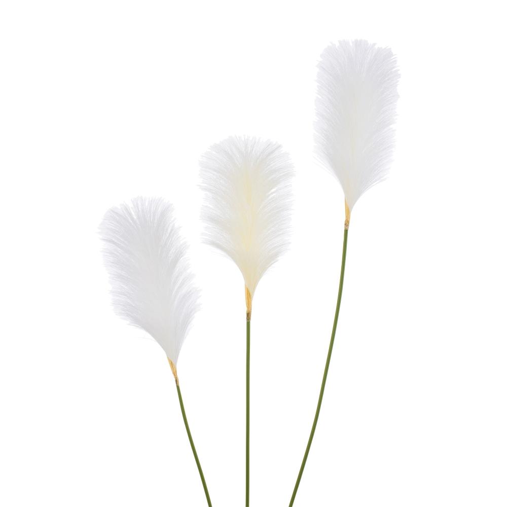 RAMA JUNCO BLANCO ARTIFICIAL DECORACIÓN 25 X 12 X 108 CM RAMA JUNCO BLANCO ARTIFICIAL DECORACIÓN 25 X 12 X 108 CM