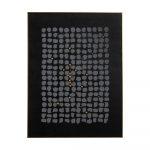 CUADRO ABSTRACTO NEGRO-GRIS PS - LIENZO 90 X 120 CM