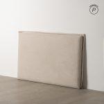 CABECERO BEIGE TEJIDO DORMITORIO 160 X 8 X 100 CM