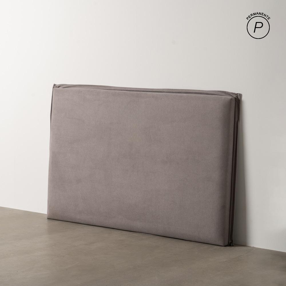 CABECERO TAUPE TEJIDO DORMITORIO 160 X 8 X 100 CM CABECERO TAUPE TEJIDO DORMITORIO 160 X 8 X 100 CM