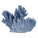 FIGURA CORAL AZUL RESINA DECORACIÓN 29 X 20 X 21 CM