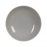 PLATO HONDO GRIS STONEWARE COCINA 22 X 22 X 4