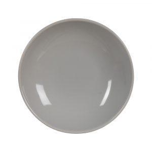 PLATO HONDO GRIS STONEWARE COCINA 22 X 22 X 4