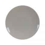 PLATO LLANO GRIS STONEWARE COCINA 26 X 26 X 3 CM