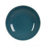 PLATO HONDO AZUL STONEWARE COCINA 22 X 22 X 4