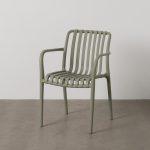 SILLA APILABLE VERDE POLIPROPILENO 56 X 57 X 81 CM