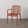 SILLA APILABLE TERRACOTA POLIPROPILENO 56 X 57 X 81 CM
