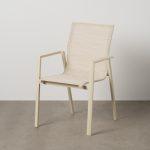 SILLA APILABLE ALUMINIO-TEXTILENO 57 X 62