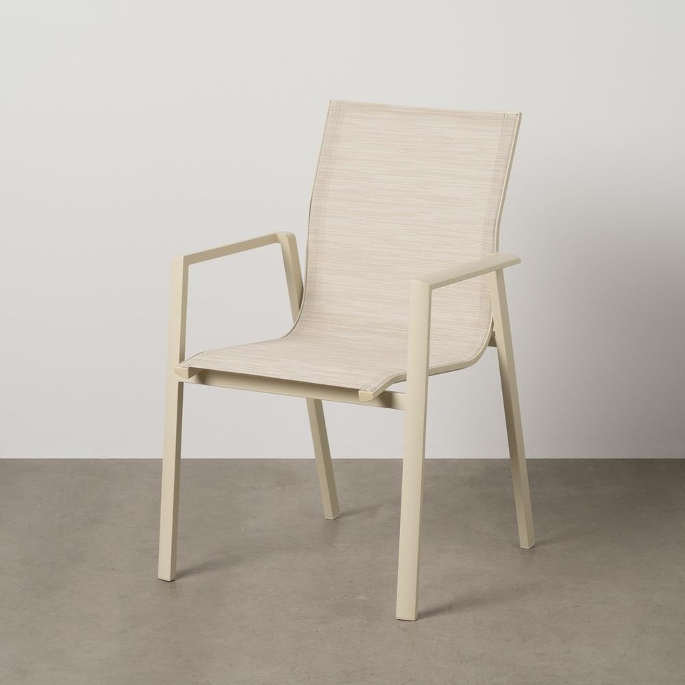 SILLA APILABLE ALUMINIO-TEXTILENO 57 X 62 SILLA APILABLE ALUMINIO-TEXTILENO 57 X 62