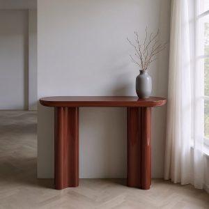 CONSOLA LACADO GRANATE DM ENTRADA 120 X 35 X 80 CM