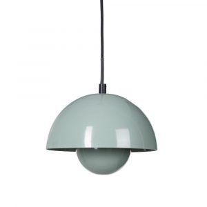 lampara-techo-verde-claro-metal-20-x-20-x-15-cm-614985