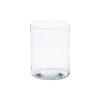 JARRÓN DECORACIÓN TRANSPARENTE CRISTAL 15 X 15 X 20 CM JARRÓN DECORACIÓN TRANSPARENTE CRISTAL 15 X 15 X 20 CM