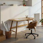 ESCRITORIO MADERA DE MANGO SALÓN 150 X 55 X 75 CM