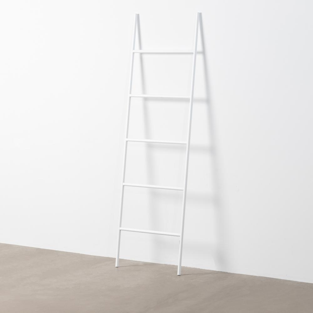 ESCALERA TOALLERO BLANCO METAL 50 X 2 X 165 CM