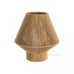LÁMPARA MESA NATURAL CUERDA DE PAPEL 25