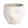 MACETERO CREMA CERÁMICA DECORACIÓN 40 X 40 X 40 CM MACETERO CREMA CERÁMICA DECORACIÓN 40 X 40 X 40 CM