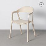 SILLA APILABLE CREMA PP CONTRACT 52 X 52 X 80 CM