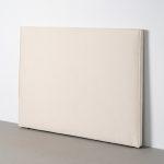 CABECERO CREMA TEJIDO DORMITORIO 160 X 122 CM