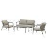 CONJUNTO RELAX TANYA ALUMINIO BEIGE