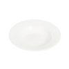 PLATO HONDO LINES PORCELANA BLANCO 22 X 22 X 4 CM